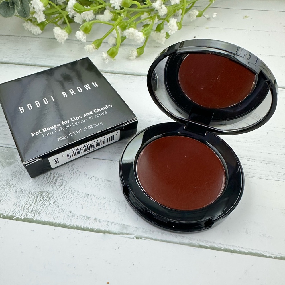BOBBI BROWN ~ POT ROUGE FOR LIPS AND CHEEKS ~ # 39 CHOCOLATE CHERRY ~ .13 OZ